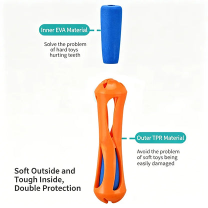 Pet Dog Water Float Toy Elastic Chew Proof Outdoor Throwing Game Swimming Interactive Training Toy Teeth Cleaning Play Toy