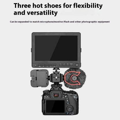 Camera Accessories Three-head Hot And Cold Shoe Base Aluminum Alloy Extension For Camera Cage Rig Variety Of Expansion Interface