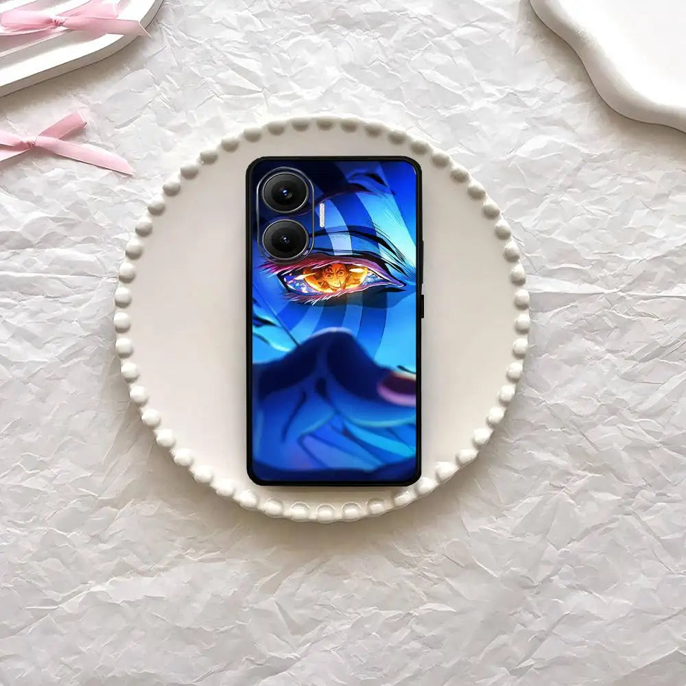 Anime Demon Slayer Phone Case For Xiaomi Mi 5X 8 9 10 11 12 Lite Pro 10T PocoX3pro PocoM3 Note 10 Pro Lite