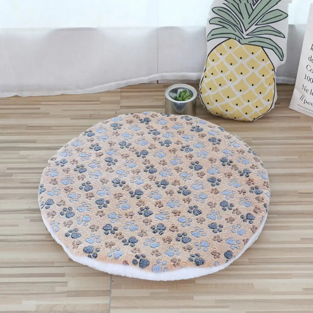 Soft Cat Bed Mats Short Plush Pet Sleeping Bed Mats for Cats Small Dogs Cute Pet Pad Blanket Warm Kitten Cushion Cat Accessories