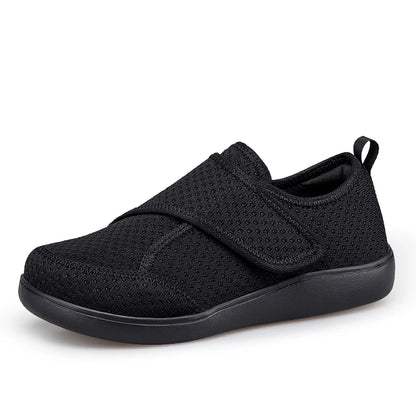 Open Shoes for Elderly Adjustable Diabetic Shoes Swollen Foot Fat Wide Hallux Valgus Bunion Orthopedics Thumb Eversion Men Women