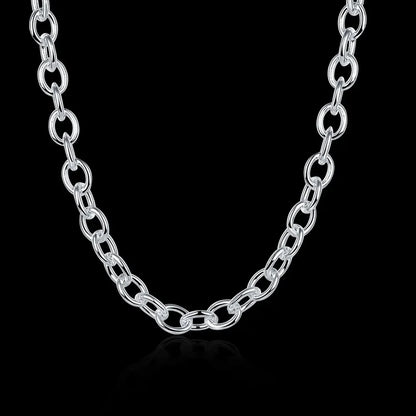 Special Offer Fine 925 Sterling Silver Necklace for Woman Men Fashion Charm 20 Inch Chain Luxury Jewelry Lady Party Wdding Gift