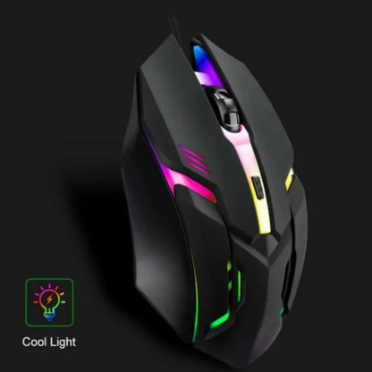LED Luminous High-quality Ergonomic Gaming Mouse 4-button USB Wired Gaming Mouse for Desktop Laptop Office Computer Gaming Mouse