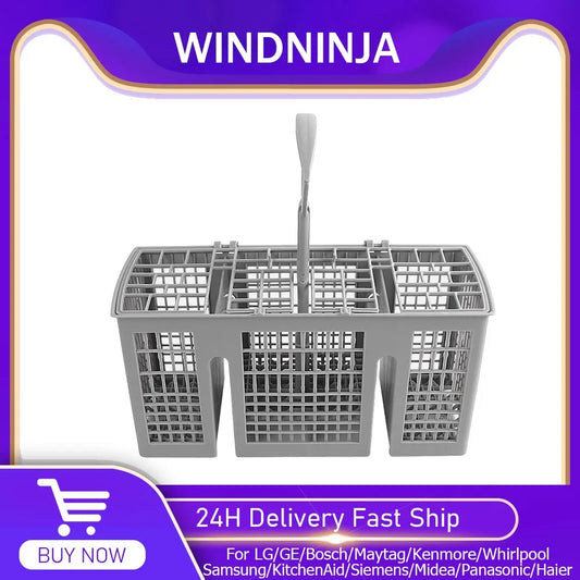 Kitchen Storage Supplies Universal Cutlery Basket For Constructa, Kenmore For Siemens,Bosch, Maytag Dishwashers Cutlery Basket