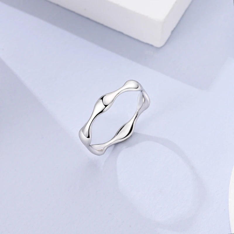 Hot Sale 925 Sterling Silver Ring Eye Plam Frefly Stars Heart Rings For Wedding Women Girls Jewelry Anniversary