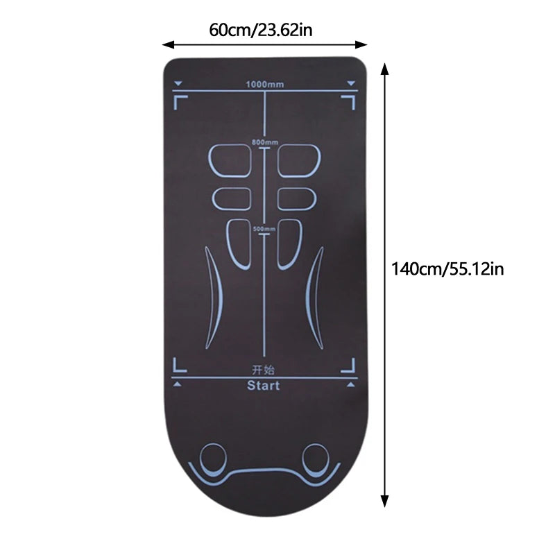 New Yoga Mat Non Slip Shock Absorber Thick Kneeling Mat Kneeling Pads Reusable Gym Mat For Women Men Home Pilates Floor Workouts