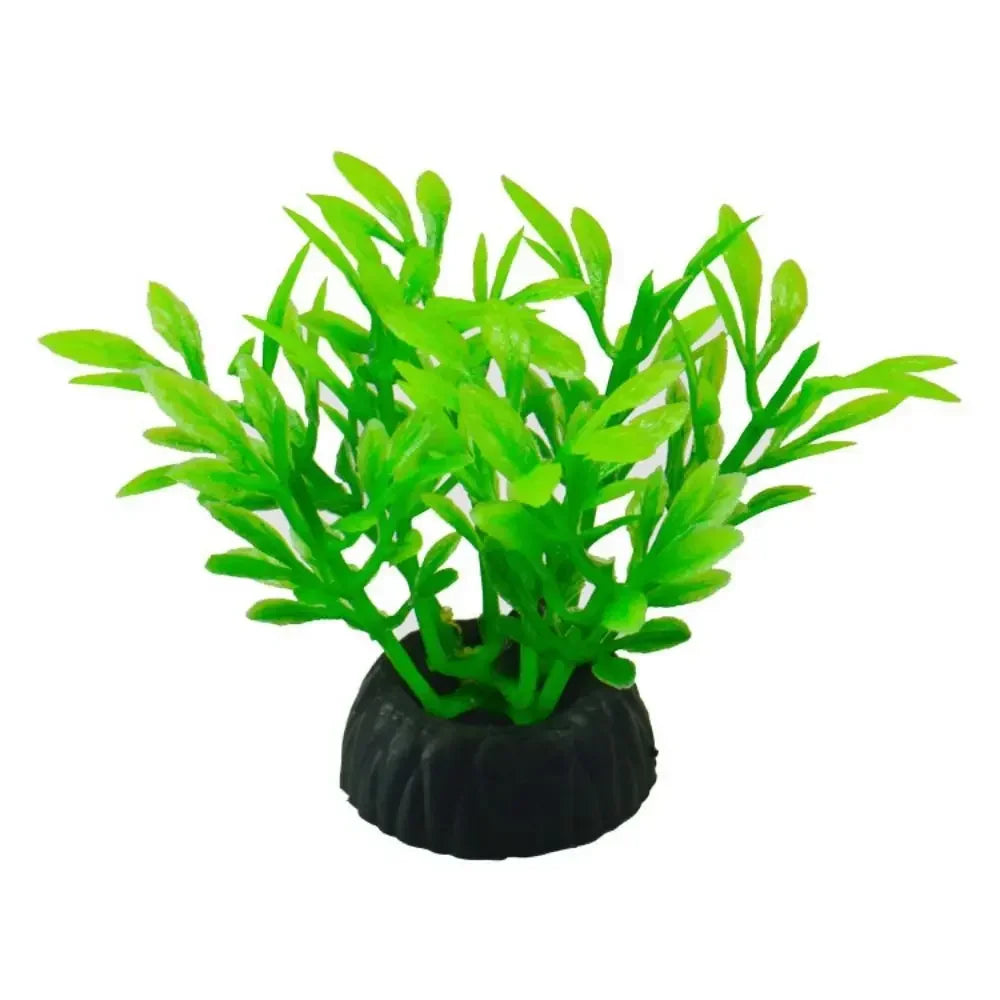 Vibrant Artificial Seaweed Aquarium Plants - Diverse & Lifelike Fish Tank Landscaping Decor