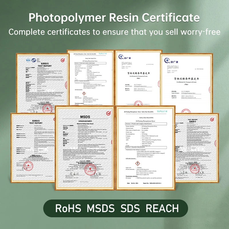 SUNLU UV ABS Like Resin 405nm 2KG 1KG/ Bottle Low Odor And Low Shrinkage For LCD 3D Printer Printing Material 3D Printing