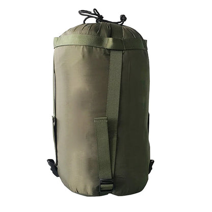 Outdoor Camping Sleeping Storage Bag 38*18cm Waterproof Compression Stuff Sack Drawstring Design Nylon Pack EDC Equipment