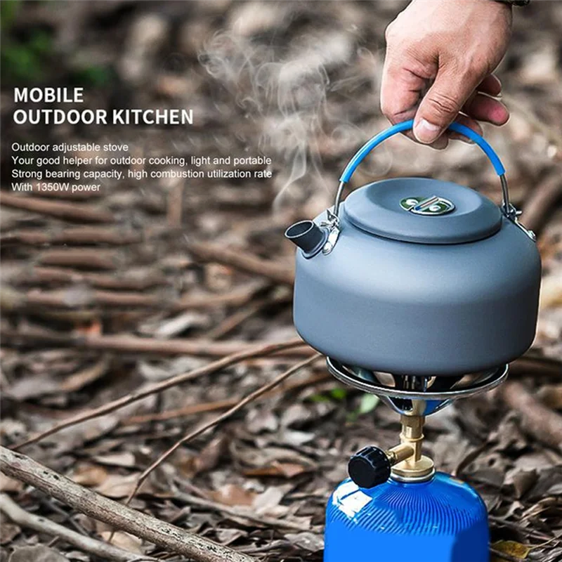 Outdoor Gas Burner Windproof  Portable Folding Ultralight Split Gas Stove Tourist Equipment For Picnic-AS97