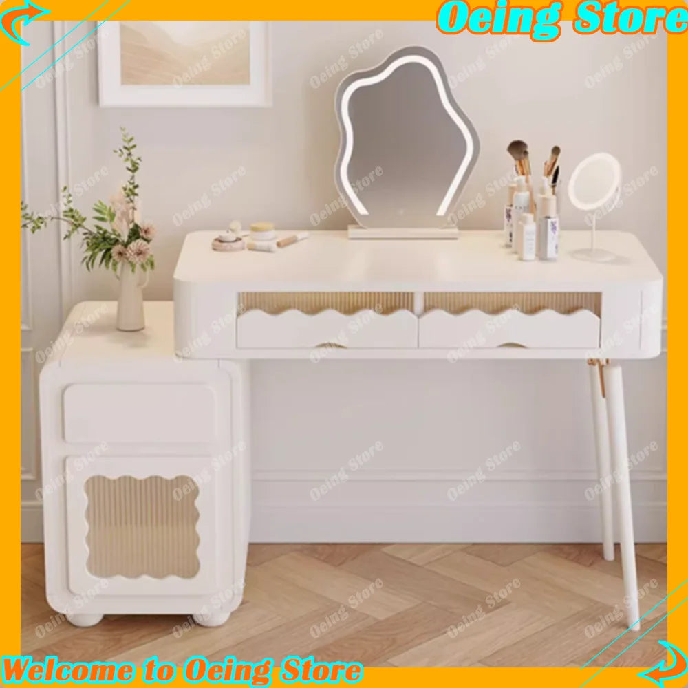Drawer Corner Dressing Table Organizer Modern Cosmetic Dresser Mirror Stylish Home Decor Storage Essentials Makeup Organization
