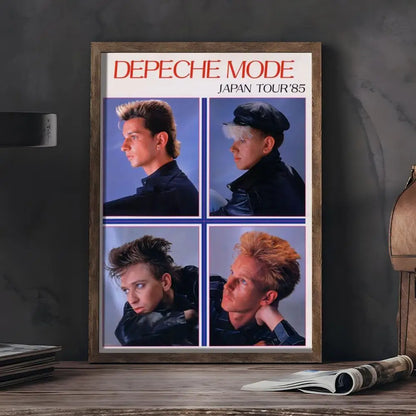 D-Depeche-M-Mode Band Painting Calligraphy Wall Art HD Canvas Oil Painting Posters Prints Home Bedroom Living Room Decor Gift