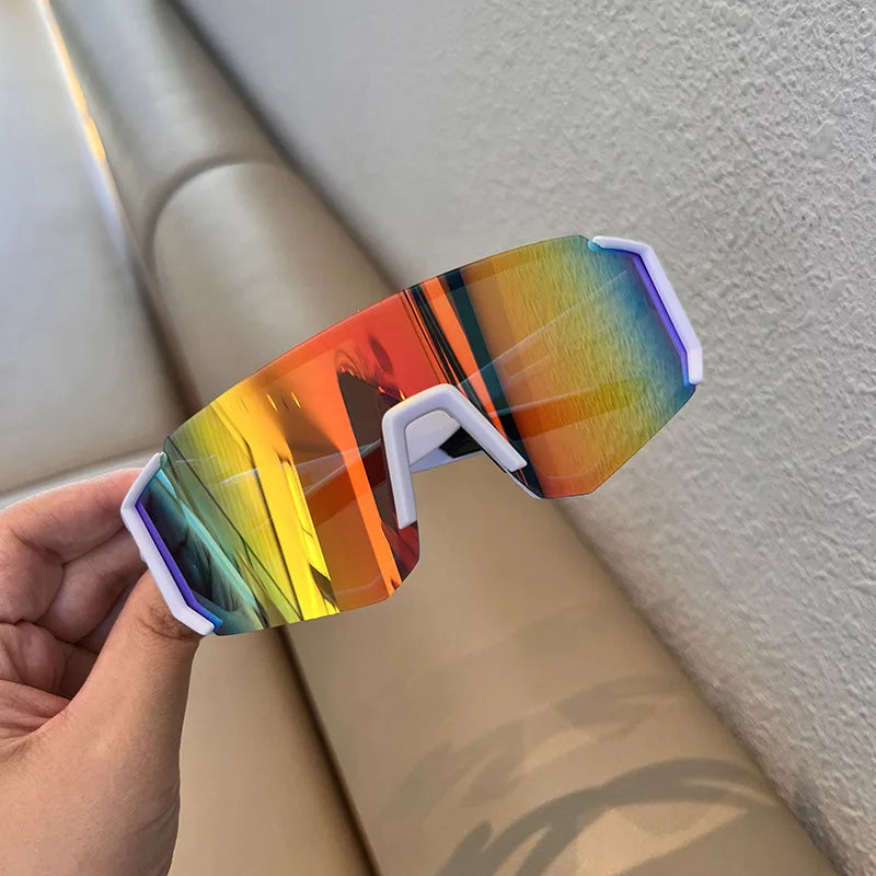 1/2pcs Cycling Sunglasses Women UV400 Sandproof Eye Protector Sun Glasses Outdoor Sports Goggle Protection Anti Radiation Lens