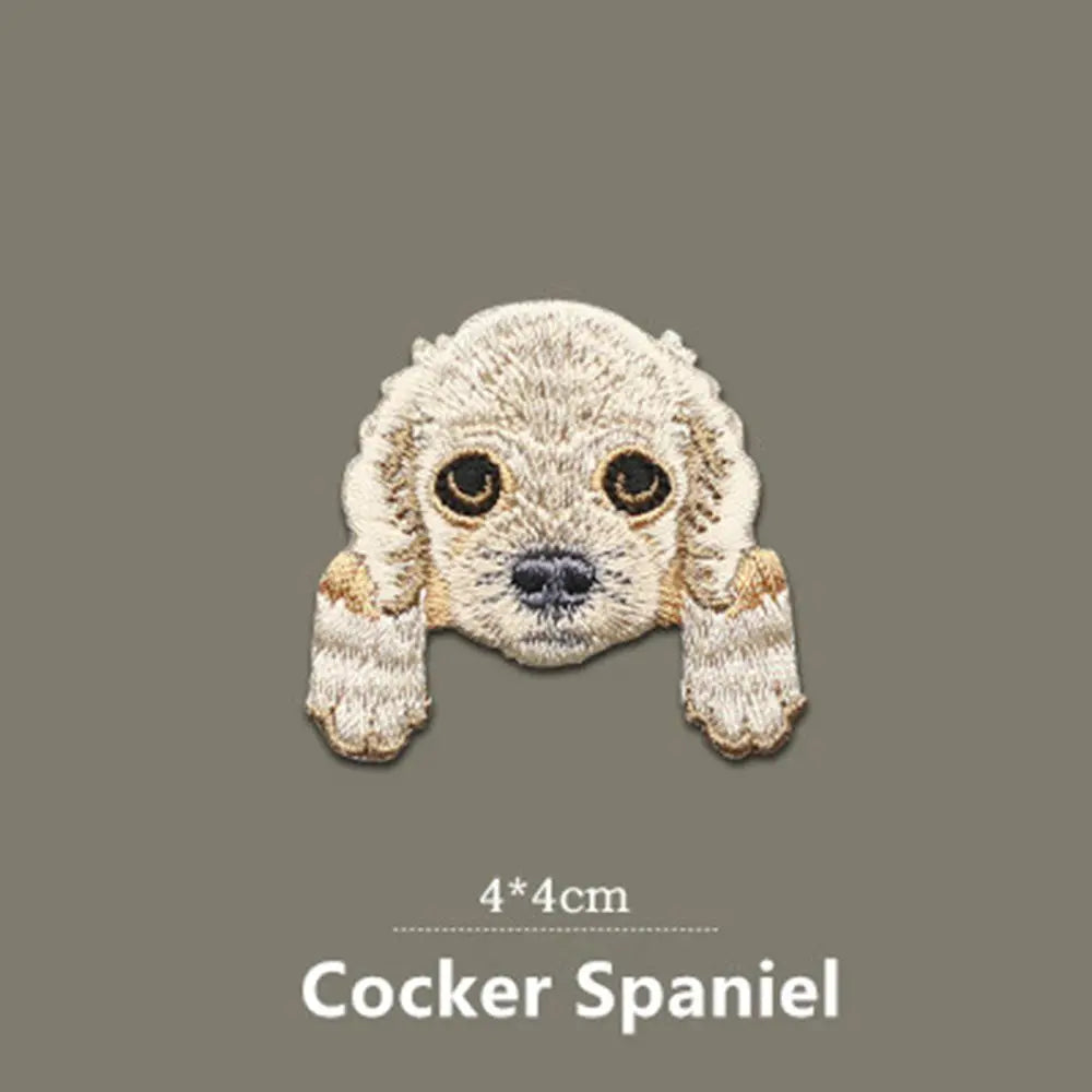 Cute Small Dog Baby's Clothes Patch Clothing Patches Applique Backpack Decoration