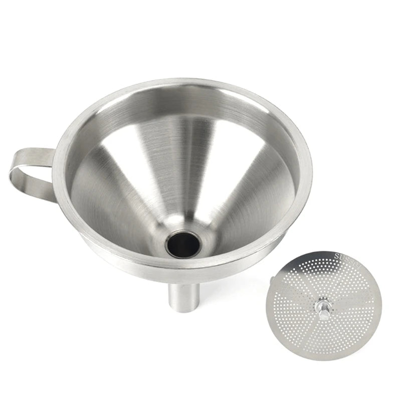 3D-Printer Resin Filter Funnel 304 Stainless-Steel Removable Double Strainer UV Resin Filter Cup For SLA/DLP/LCD