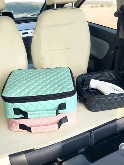 Large Car Trunk Organizer, Waterproof & Wear-resistant, For EV Chargers, Cables, Tools & Camping Gear, Car Interior Accessory