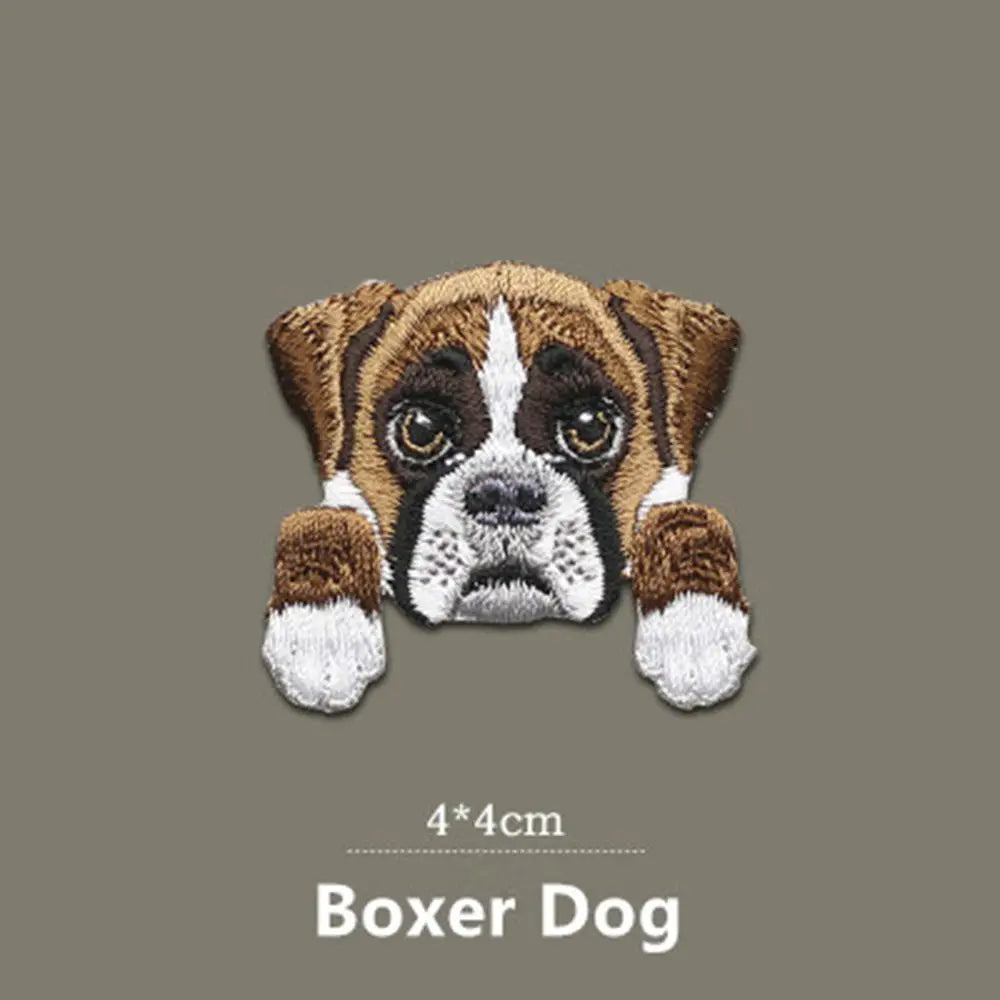 Cute Small Dog Baby's Clothes Patch Clothing Patches Applique Backpack Decoration
