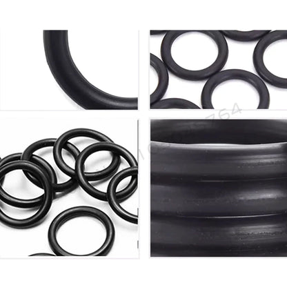 10pcs/lot G1/4 Universal Water Cooling Fitting Rubber Ring Seal Silica Gel O-Ring Black Luminous
