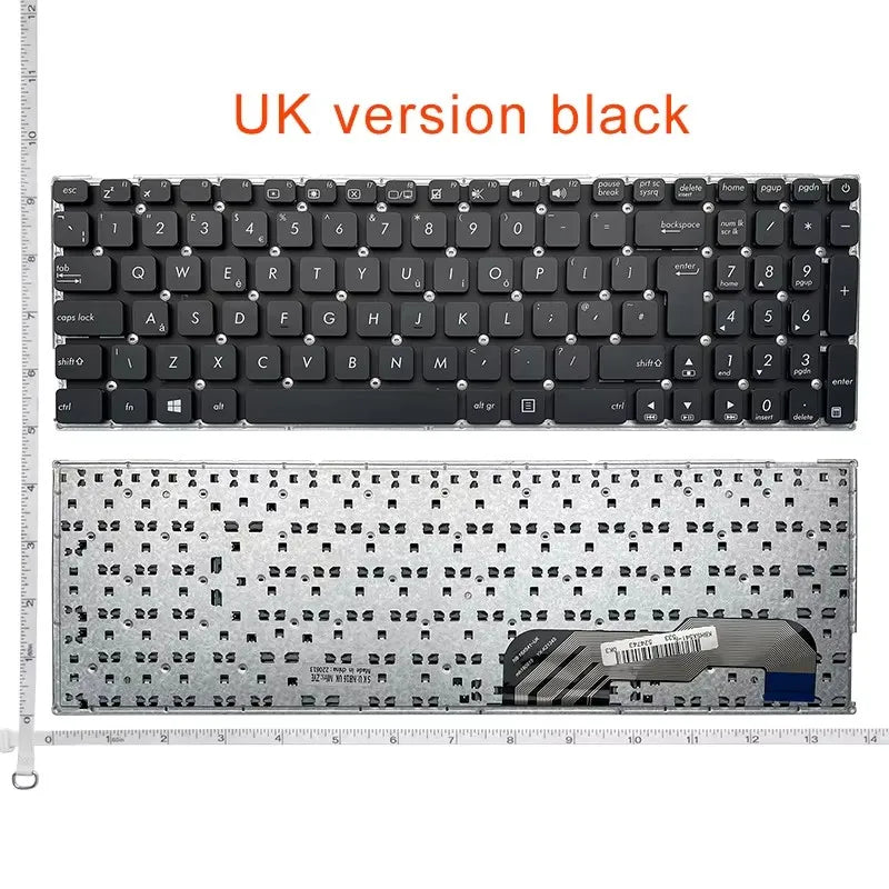 US/UK/RU/SP/FR/BR NEW Laptop Keyboard For ASUS X541 X541L/LJ X541LA X541S/SC X541SA X541N X541NA X541NC VM592L VM592UJ VM592N