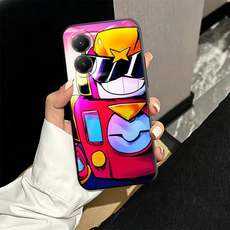 Cartoon Game Stars Soft Phone Case for Xiaomi Poco X7 X8 Pro Max X5 X6 X3 F8 F7 Ultra M8 M7 M6 M5 Redmi 15 15C 14C 13C 12C Shell