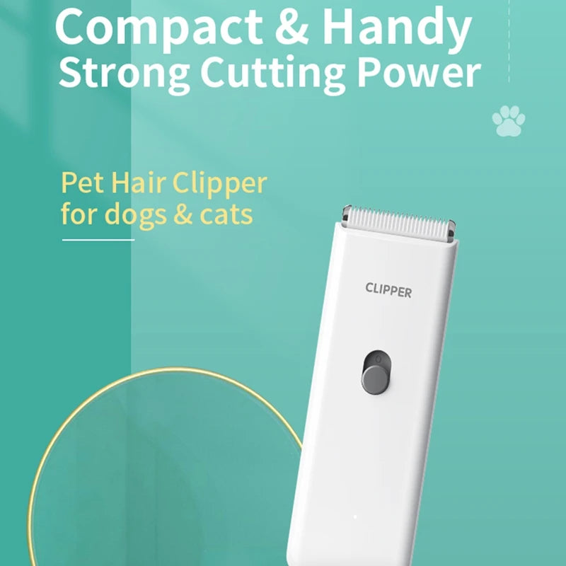 Pet Grooming  Kittens And Puppies Mute Electric Push Clippers Electric Waterproof Professional Shaving