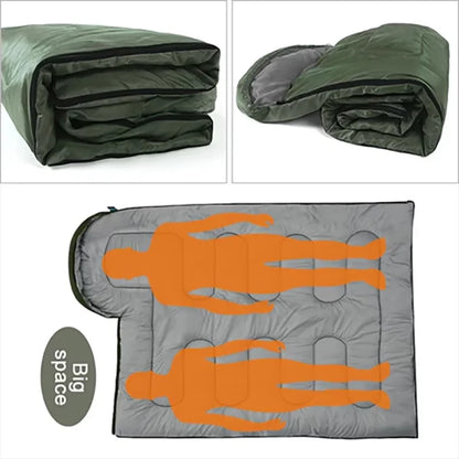 Camping Sleeping Bag Ultralight Waterproof 4 Season Warm Envelope Backpacking Sleeping Bags for Outdoor Traveling Hiking