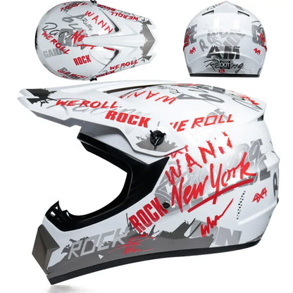 Motorcycle Helmet Children Off-road Helmet For Kids child MotoBike Downhill AM DH Cross safety Helmet Capacete Motocross Casco