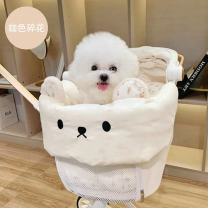 Cat and Dog Strollers Edge Pads Removable and Washable Seat Pads Anti-dirt Padding for Pet Stroller Pet Products Accessories