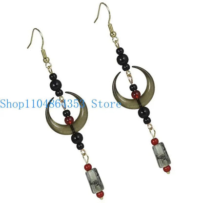 652F Elegant Earrings Traditional Charm Earrings Stylish Earrings Suitable for Parties Festivals and Unique Statements