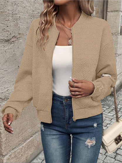European and American autumn and winter new women's clothing fashionable and elegant temperament short jacket