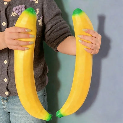 Giant Banana Squishy Toy Slow Rebound Soft Squeeze Stress Relief Toy Simulation Fruit Decompression Gift Home Decor