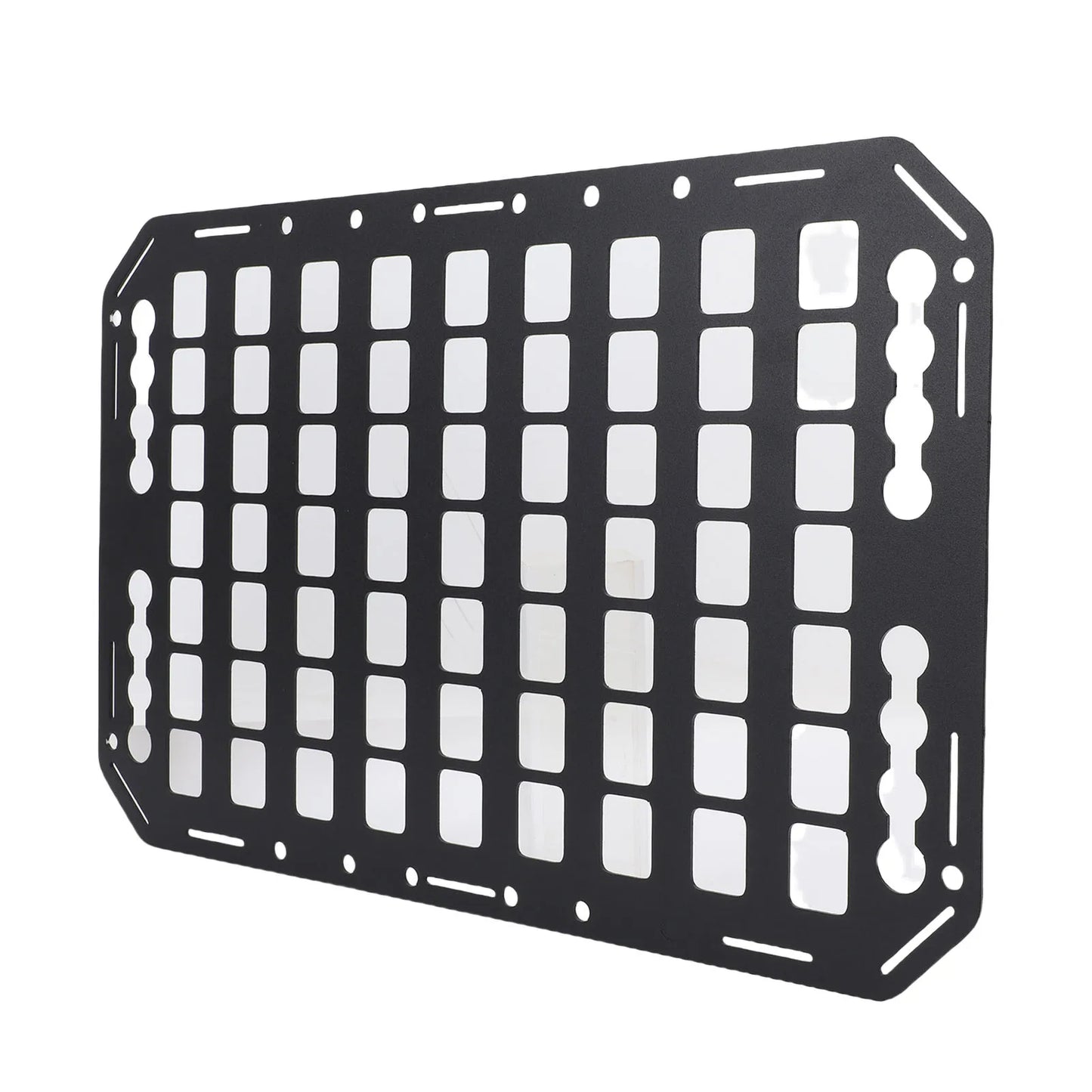 Truck Bed Molle Panel Aluminium Alloy Multifunctional L Track Storage Organizer for Car SUV RV