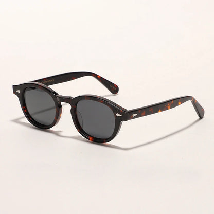 Lemtosh Sunglasses Man Johnny Depp Polarized Sun Glasses Woman Luxury Brand Vintage Acetate Frame Driver's Shade