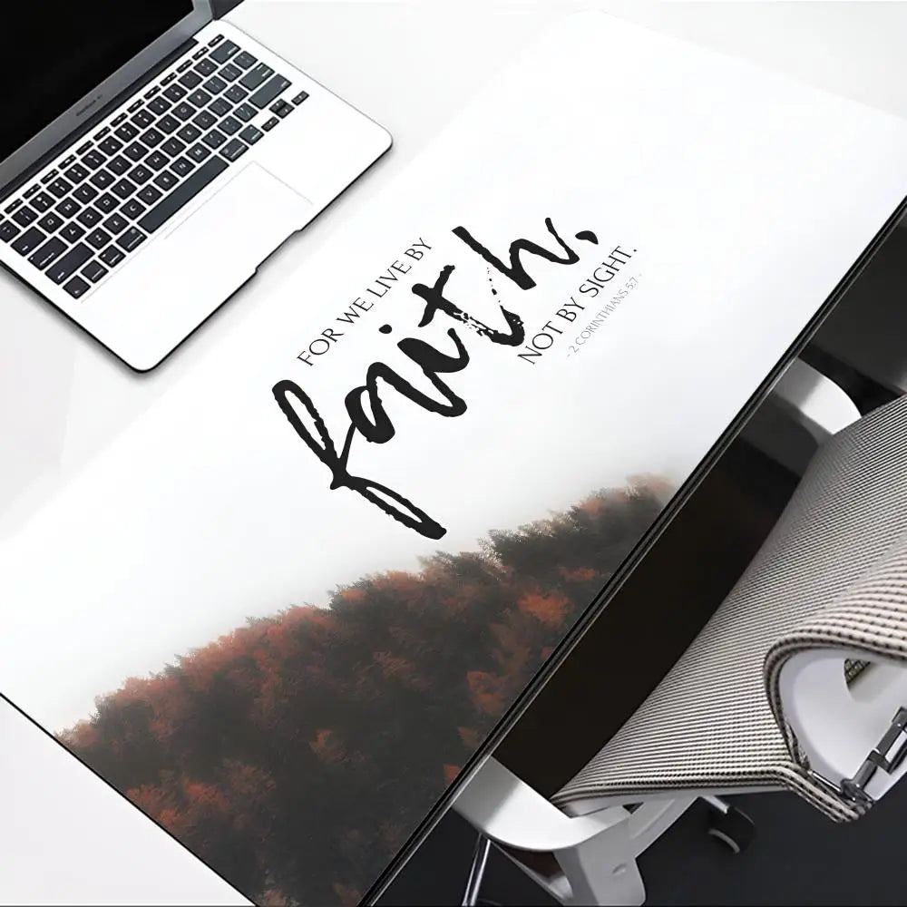 Bible Verse     Mouse Pad Game mouse pad face gamer desk pad mouse pad carpet accessories table pad