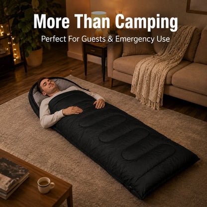 Portable Outdoor Sleeping Bag For Camping Travel Emergency Use Lightweight Warm Sleeping Sack