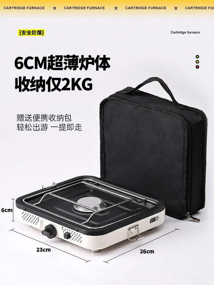 Portable Outdoor Gas Stove Detachable Camping Cooking Equipment New Tea Brewing Stove DAL