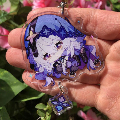 Honkai: Star Rail Kafka March 7th Dan Heng Clara Pom-Pom Cosplay COSTUME Keychain Accessories Key Chain Pendant Prop Xmas Gift