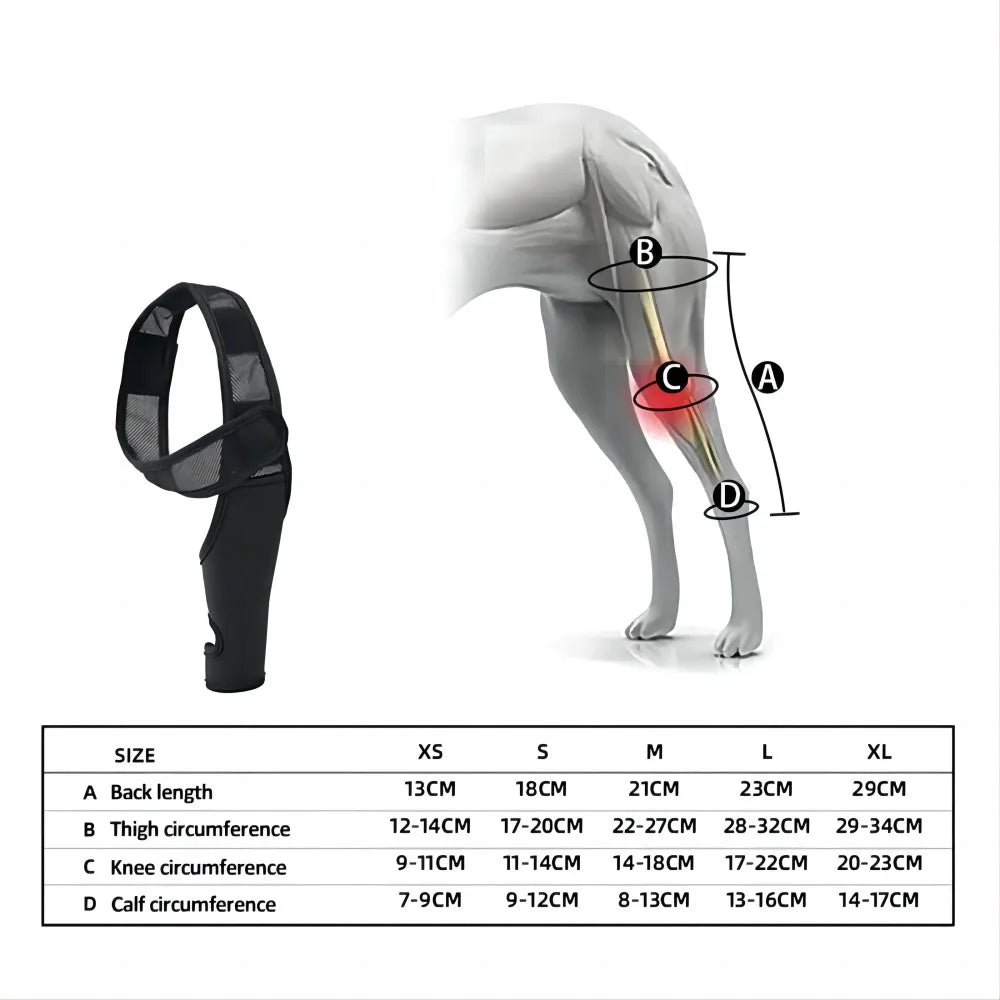 Dog Leg Support Injuried For Post-operative Fixation Pet Knee Pads For Joint Injury Recovery Legs Brace Dog Hip Joint Protect