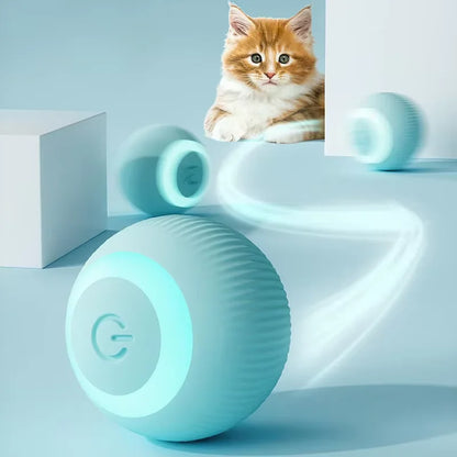 Pet Cat Toys Intelligent Rolling Ball Soothing Ball Artifact Teasing Cat Toys Dust Free Pet Supplies