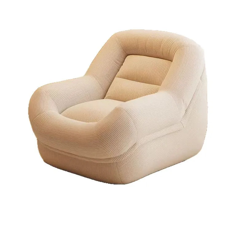 Lazy sofa reclining and sleeping nest small sofa tatami balcony bedroom living room single French retro retro recliner