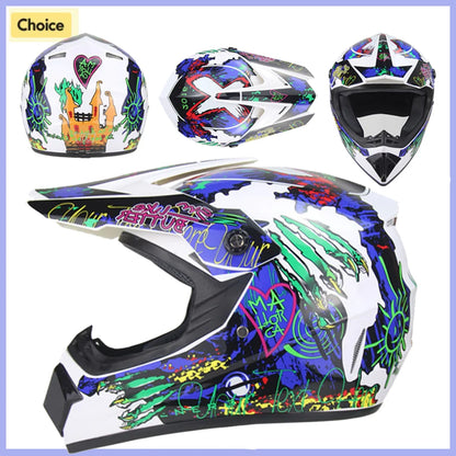 Motorcycle helmet children off-road helmet bike downhill AM DH cross helmet capacete motocross casco para motociclista