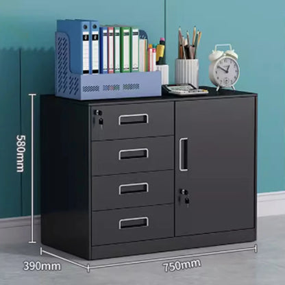 3/4/5 Drawer Office Filing Cabinet Lock Dividers Storage Filing Cabinets Living Room Organizer Cabinet Kitchen Home Furniture