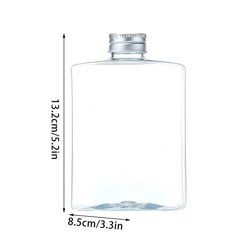 350ml Plastic Bottles For Drinks Storage Containers Drinking Water Bottles Plastic Water Bottle With Lids Caps