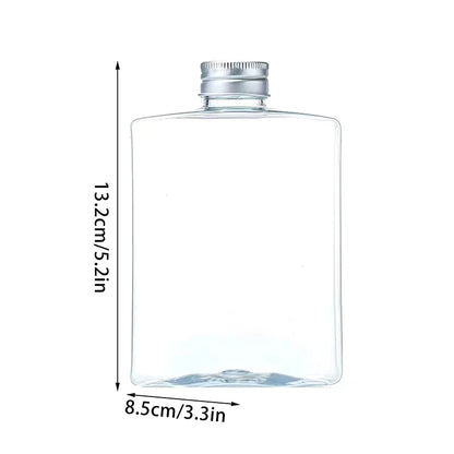 350ml Plastic Bottles For Drinks Storage Containers Drinking Water Bottles Plastic Water Bottle With Lids Caps