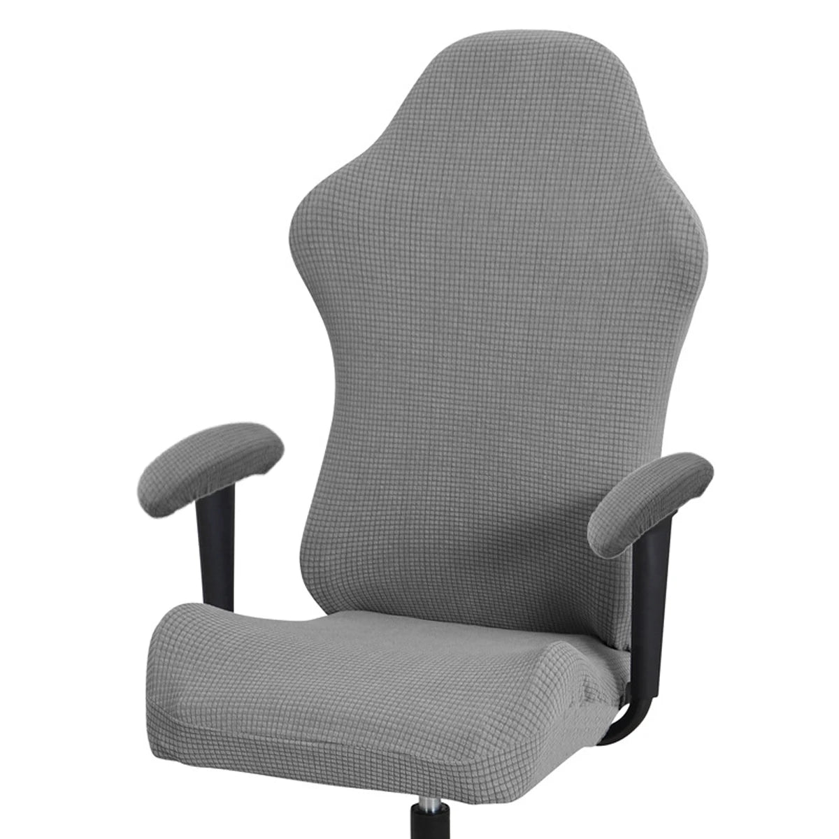 Thick Jacquard Office Computer Game Chair Slipcovers Stretchy  Reclining Racing Gaming Chair Cover Protector With Armrest Cover