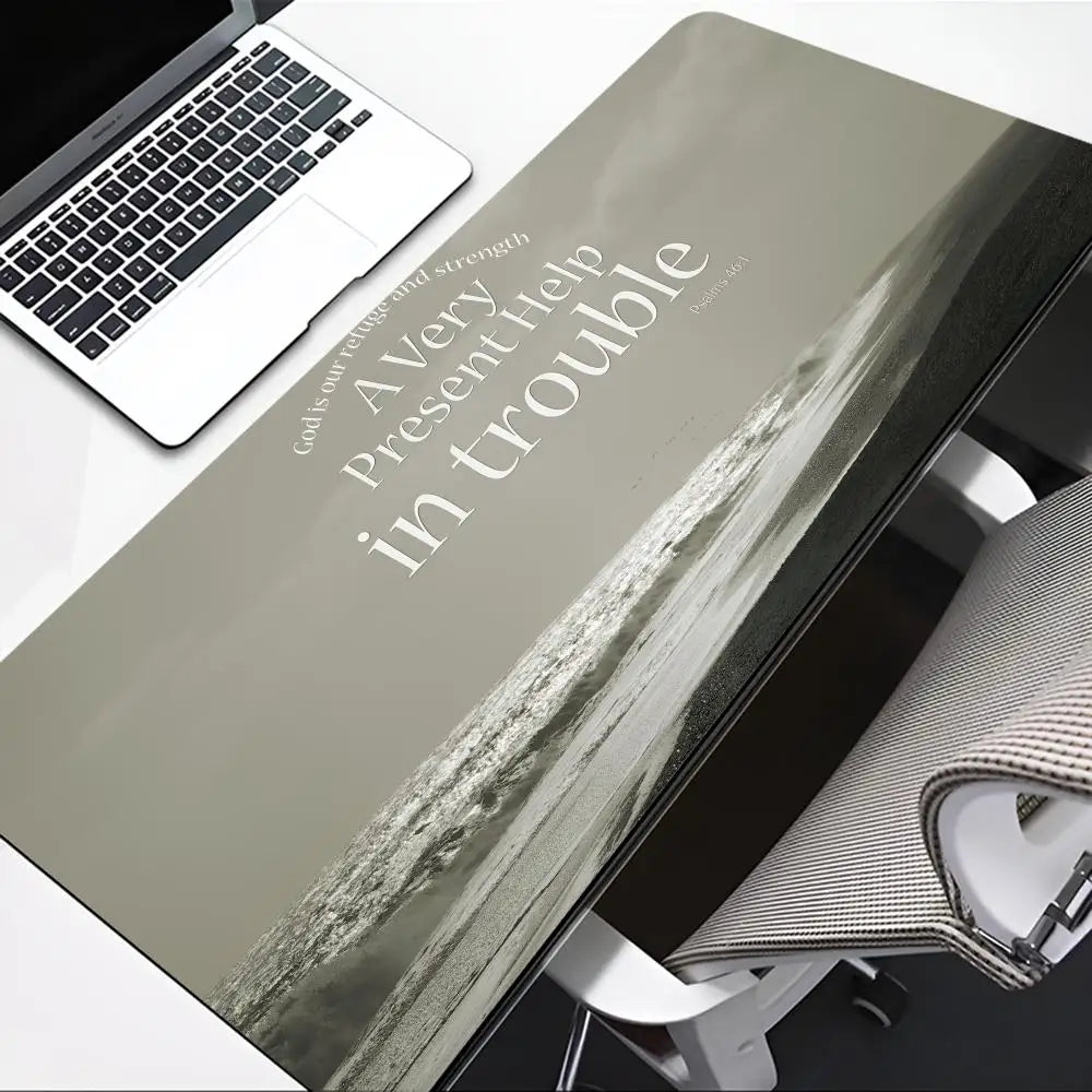 Bible Verse     Mouse Pad Game mouse pad face gamer desk pad mouse pad carpet accessories table pad