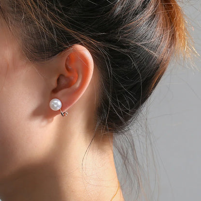 3.5 Cm Big Ball No Pierced Earclips Fashion Temperament Gold Plated Exaggerated Striped Round Clip Earrings for Women Party