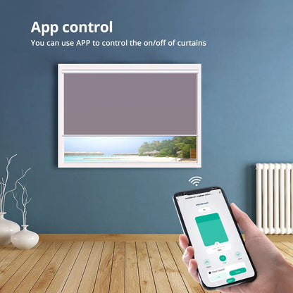 Zemismart Zigbee Roller Shade Motor with Battery For 37 38mm Tube Works with Tuya and Smart Life APP Alexa Google Home Control
