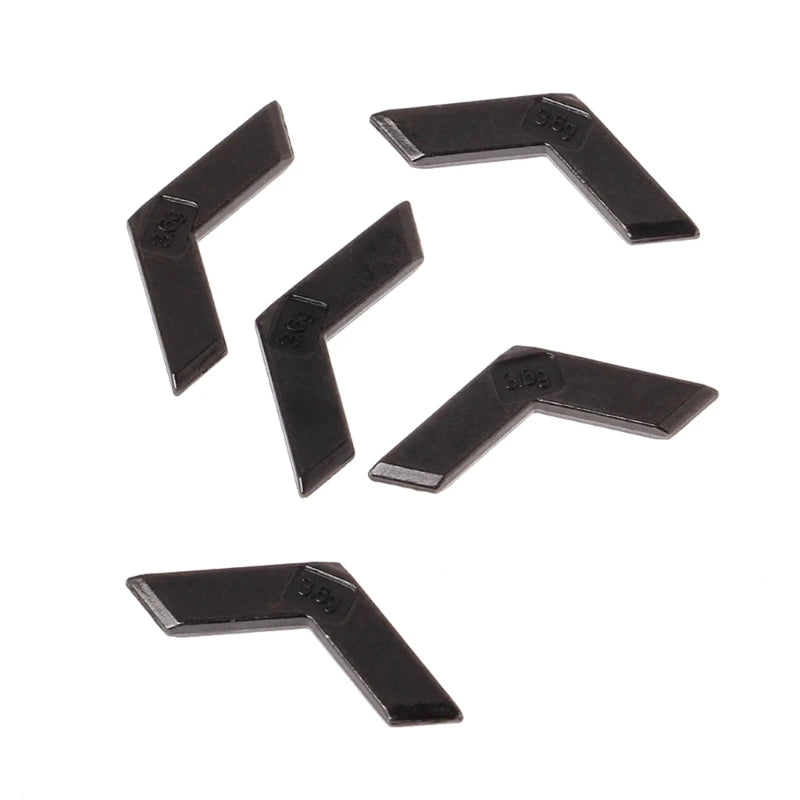 Gaming Mouse Weight Blocks Counter Weight Weighting Block for G502 Hero RGB Gaming Mouse 5Pcs/Pack