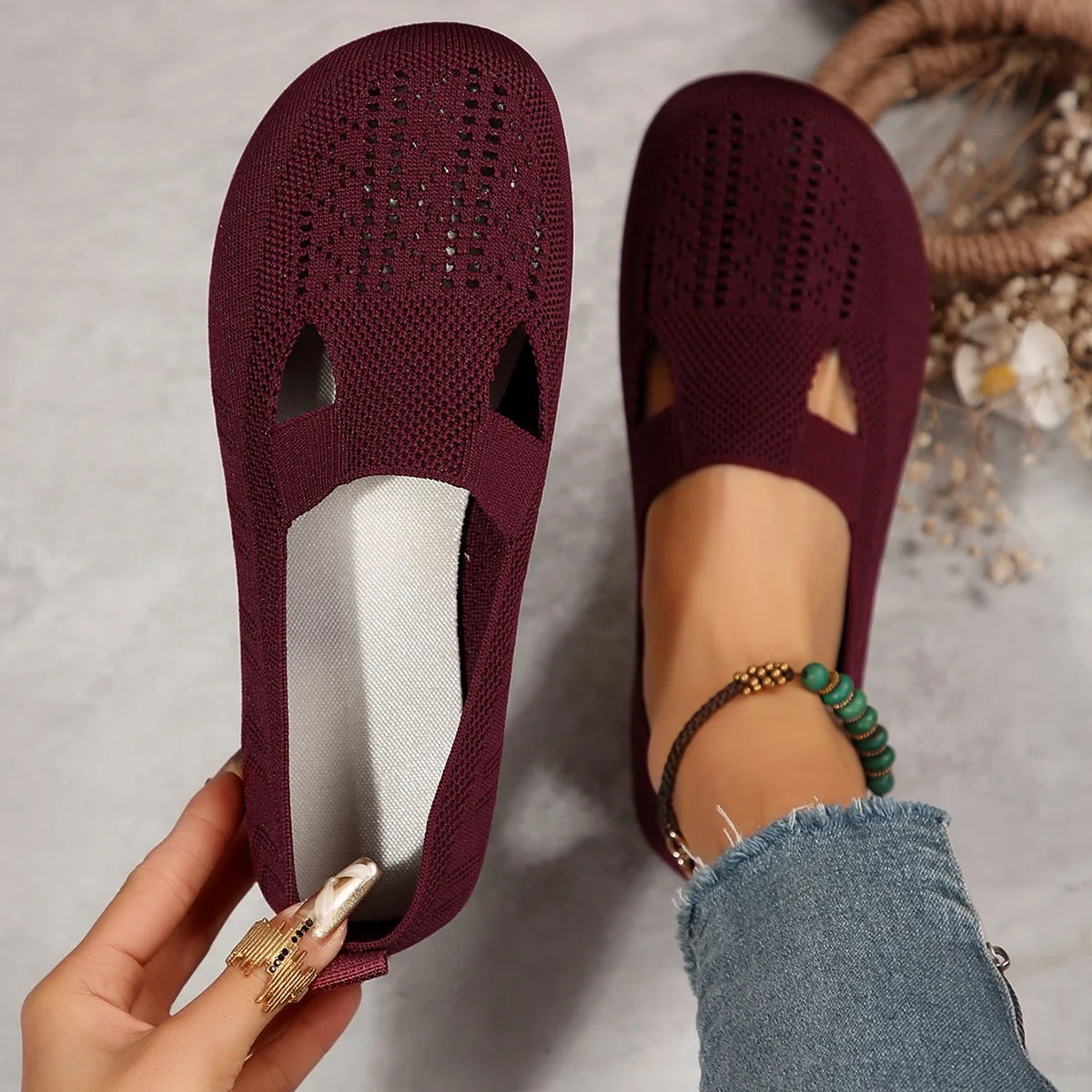 Women Flats 2024 New Spring Autumn Loafers Flats Round Toe Shallow Comfortable Lolita Women Shoes Sneakers Zapatos De Mujer